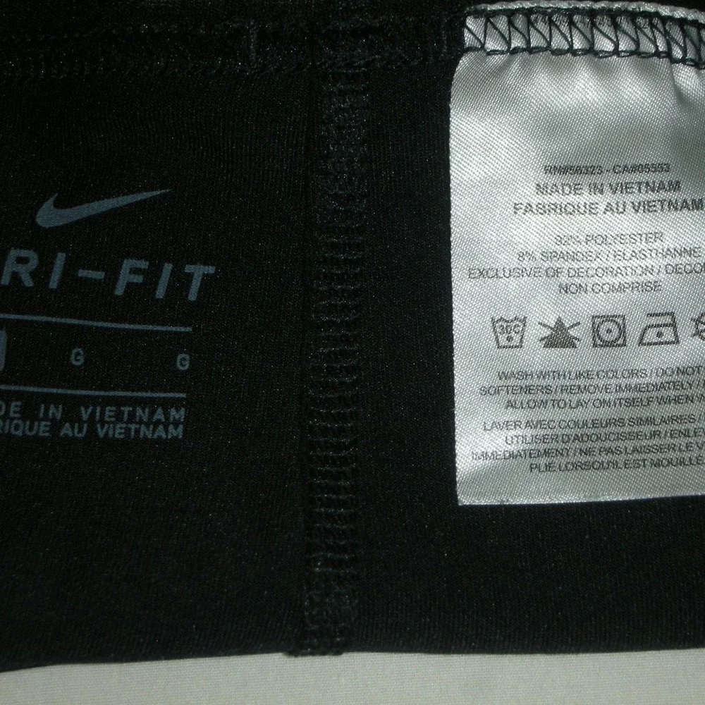 Nike University of Alabama Script A Compression Shorts Black Size L Dri-FIT
